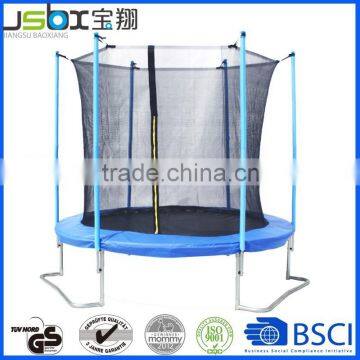 Outdoor Big Trampoline with Basketball Hoop