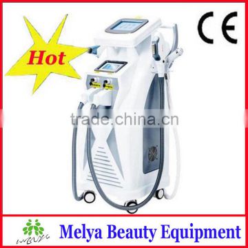 OPT IPL SHR Hair removal machine for sale!Elight SHR skin rejuvenation IPL RF Nd Yag laser Tattoo Removal machine