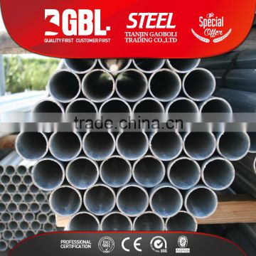 1.5 inch galvanized pipe size chart