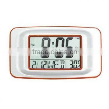 large screen radio controlled alarm clock