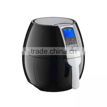LCD digital control oil free air deep fryer,Electric Deep Fryers for household,No oil air fryer with LCD display