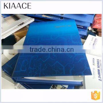 China wholesale stylish custom blue catalogue printing