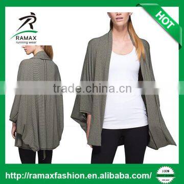 Ramax Custom Women Yoga Fitness Oversized Top Coat For Hip Hop Clothing