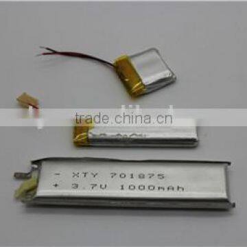 3.7v 110mAh Li-ion Battery Lithium polymer Rechargeable Battery Good Quality OEM