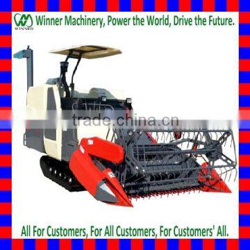 2.0M working width 4LZ-2.0 rice and wheat combine harvester