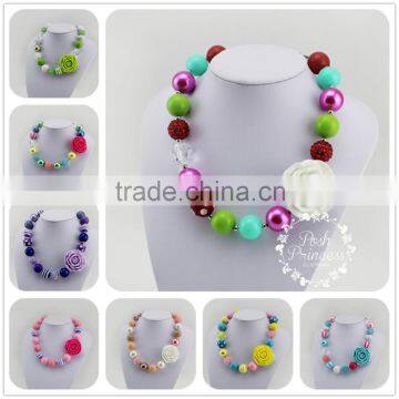 children gift fashion jewelry for toddler big flower kid jewelry set