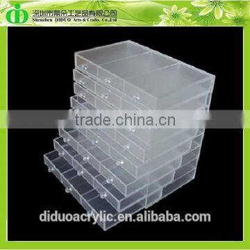 DDN-D047 Trade Assurance Shenzhen Factory Wholesale 8 Drawer Acrylic Makeup Organizer