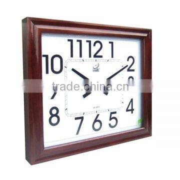 large photo frame wall clock giant clock with wood frame