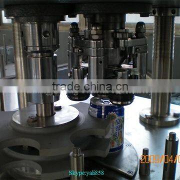 2000-6000cph Automatic Tin Aluminum Pet Can Closing Machine for Juice Milk Beverage Tea