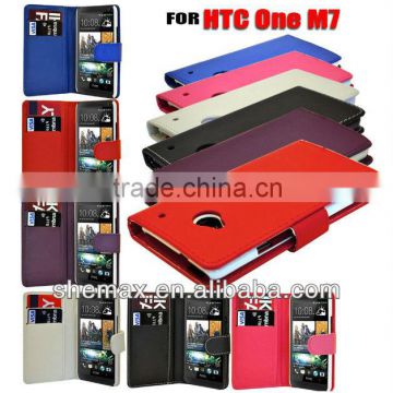 MOBILE PHONE FLIP CASE COVER FOR HTC ONE M7