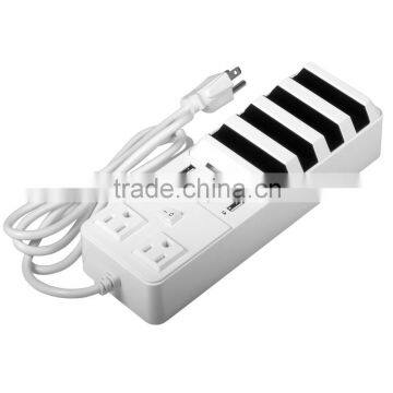 smart mini portable usb hub power strip