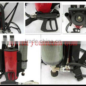 pulse mist spraying extinguisher with cylinder