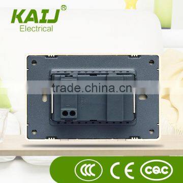 Wall Mount 15A 300V Power Electrical Double Pin Switch Socket photo-4