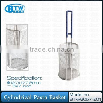 Hot Sale Cylinder Stainless Steel Fine Mesh Strainer,Commercial Pasta Strainer