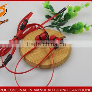 Excellent Effective Plastic Earbuds Beauty Designed Earphones With Phone Call Function photo-2