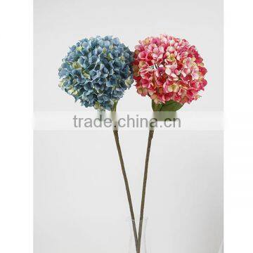 wholesale individual big head silk artificial flower hydrangea