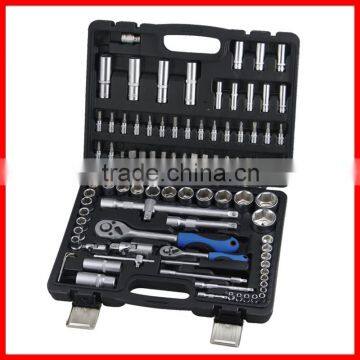 94pc Cr-V 1/4"Dr. & 1/2"Dr. Cr-V Socket Set