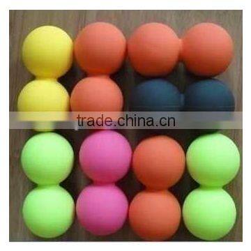 New design pure Environmental Silicone yoga massage ball