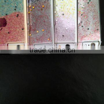Luxury Contrast Color Flash Powder pc Shell Cover for Iphone