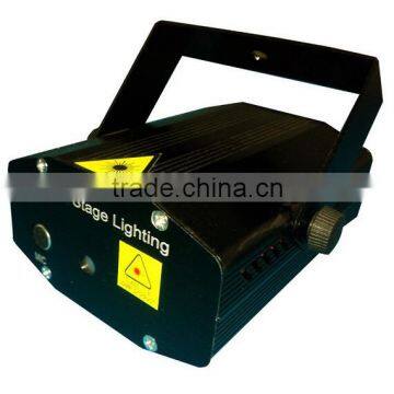 Black Mini Projector DJ Disco Light / Mini Laser Disco Lights / Laser Stage Lighting photo-6