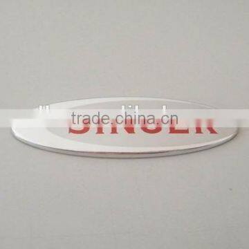 custom metal logo labels for handbags