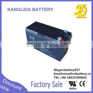 9ah rechargeable storage lead acid 12v security system battery