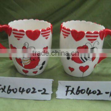 ceramic valentine mug