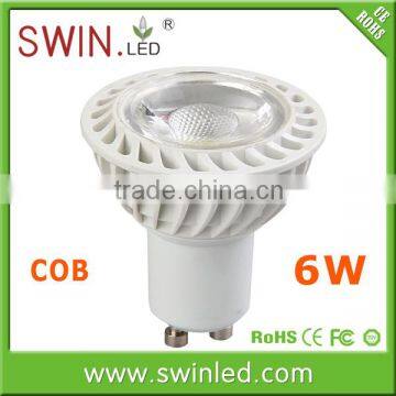 gu10 6w led dimmable 2014 new design