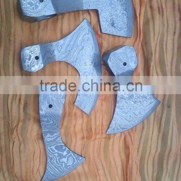 Handmade Damascus Axe Head photo-3