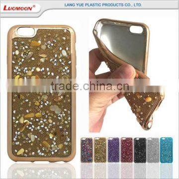 2016 new design color stone diamond back cover for lenovo a2010 p70 a319