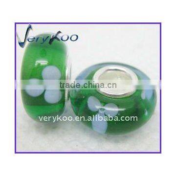 4.5mm Hole Lampwork Glass Single Core Beads (FCH-B049)
