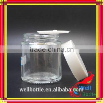 4oz Cosmetic Jar With Clear Glass Jar for Cosmetic Cream Jar GJ582R
