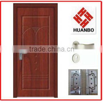 Cheap apartmets wooden PVC folding doors