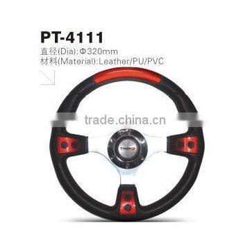 2016 high quality PVC steering wheel