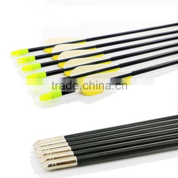 7mm fiberglass shaft arrow for recurve bow