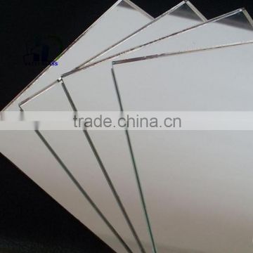 transparent mirror glass large sheet mirror glass