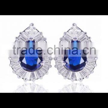 jewelry accessories platinum plated Earring Teardrop