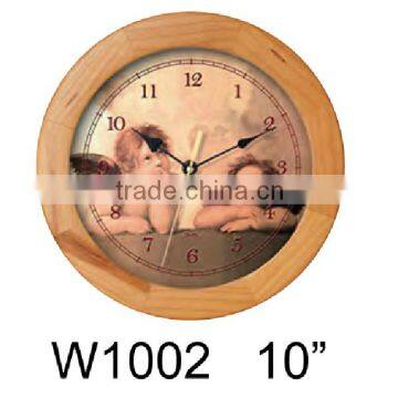 10 inch round classical kids wall clock