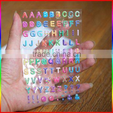 Beautiful Letter Puffy Sticker for Boys and Girls Learning photo-3