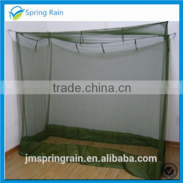 Box mosquito net with long lasting effective insecticide treated