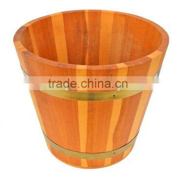 2015 year china factory FSC&ISO9001&SA8000 fancy gift wooden beer rice bucket for made in china