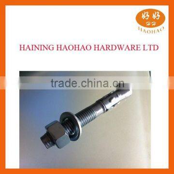 zinc plated wedge anchors M12
