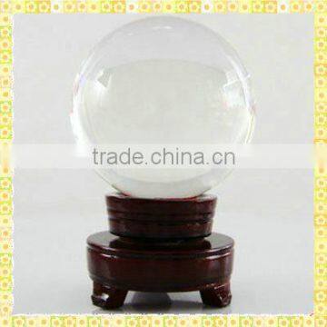 Exquisite Clear Crystal Bouncing Ball For Desk Centerpieces