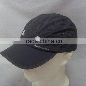 Short Bill Foam Plain Trucker Cap Mesh Hat Tank Cap photo-3