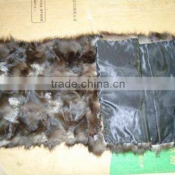 custom made size accept fox leg fur blanket FB32