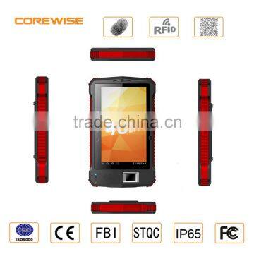 Rugged industrial android tablet biometric reader fingerprint reader