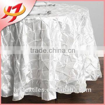 pinwheel taffeta wholesale cheap table cloth overlays for wedding