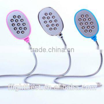 Sale Price LED USB reading light,PC Notebook USB 13 LED Lighting To SEATTLE