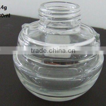 80ml empty glass bottle for air feshener