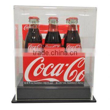 acrylic bottle display case